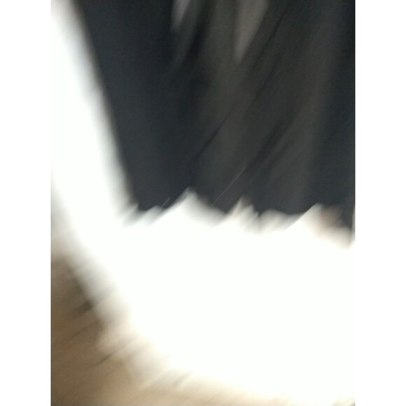 Rebecca Taylor Sleeveless Eyelet Ruffled Tie Blouse Sz 8 Black Boho Cottage Core - Picture 5 of 10